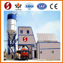 HZS75 concrete batching plant in Russia